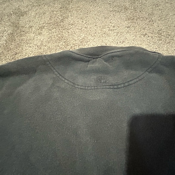 Anine Bing Ramona Paris Sweatshirt in Washed Black - Picture 7 of 8